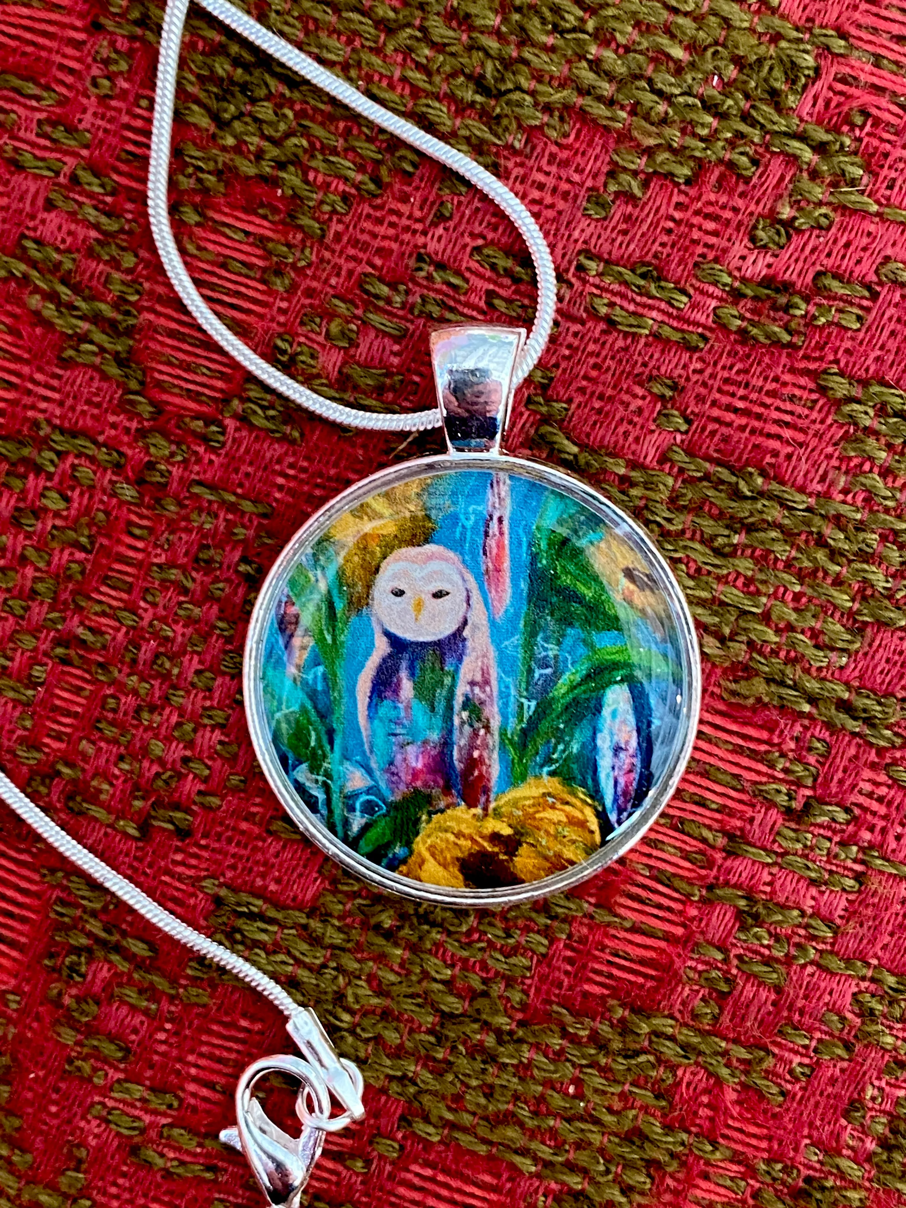 Garden Owl necklace