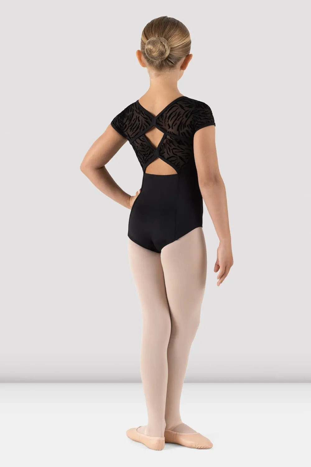 Girls Macy Cap Sleeve Leotard