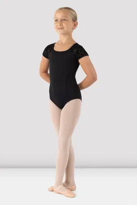 Girls Macy Cap Sleeve Leotard