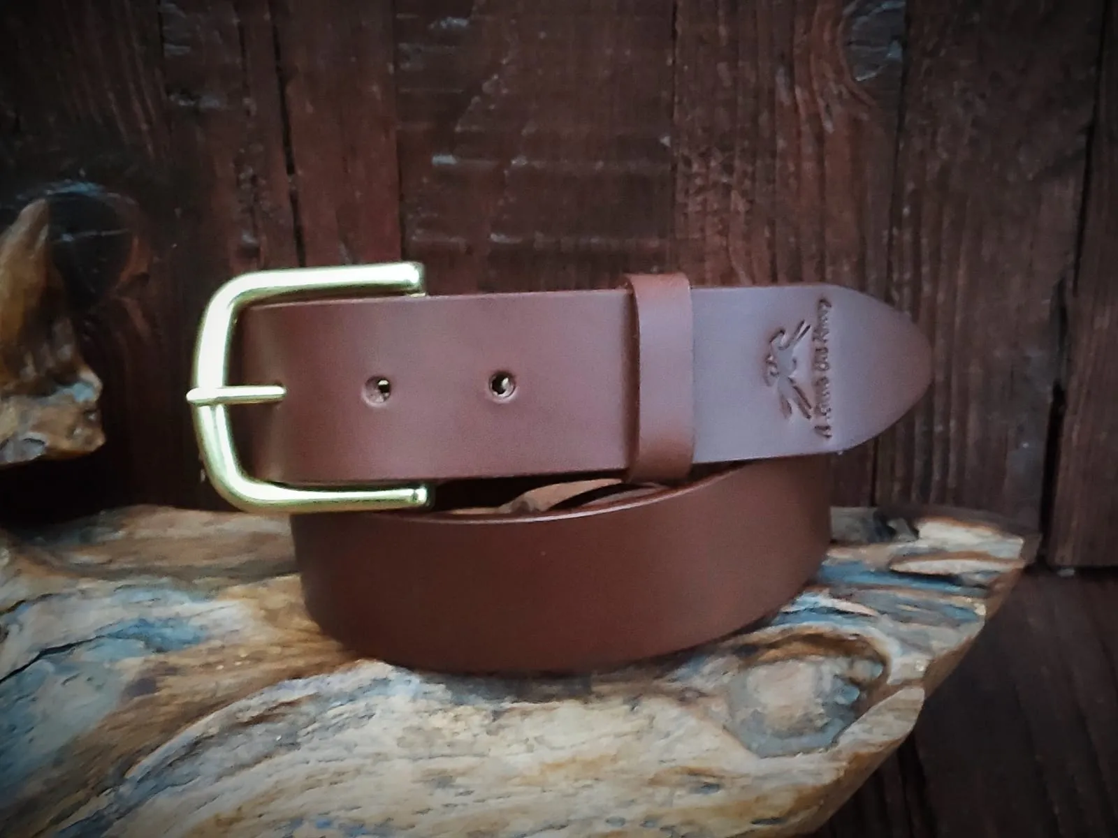 Handmade Irish Leather Belt By Pc Racewear