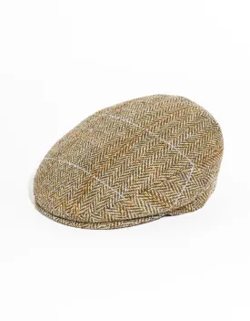 HARRIS TWEED IVY CAP - HERRINGBONE WINDOWPANE