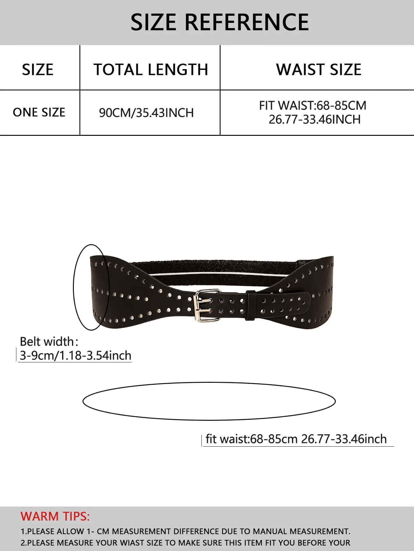 Hollow Out Corset Belt