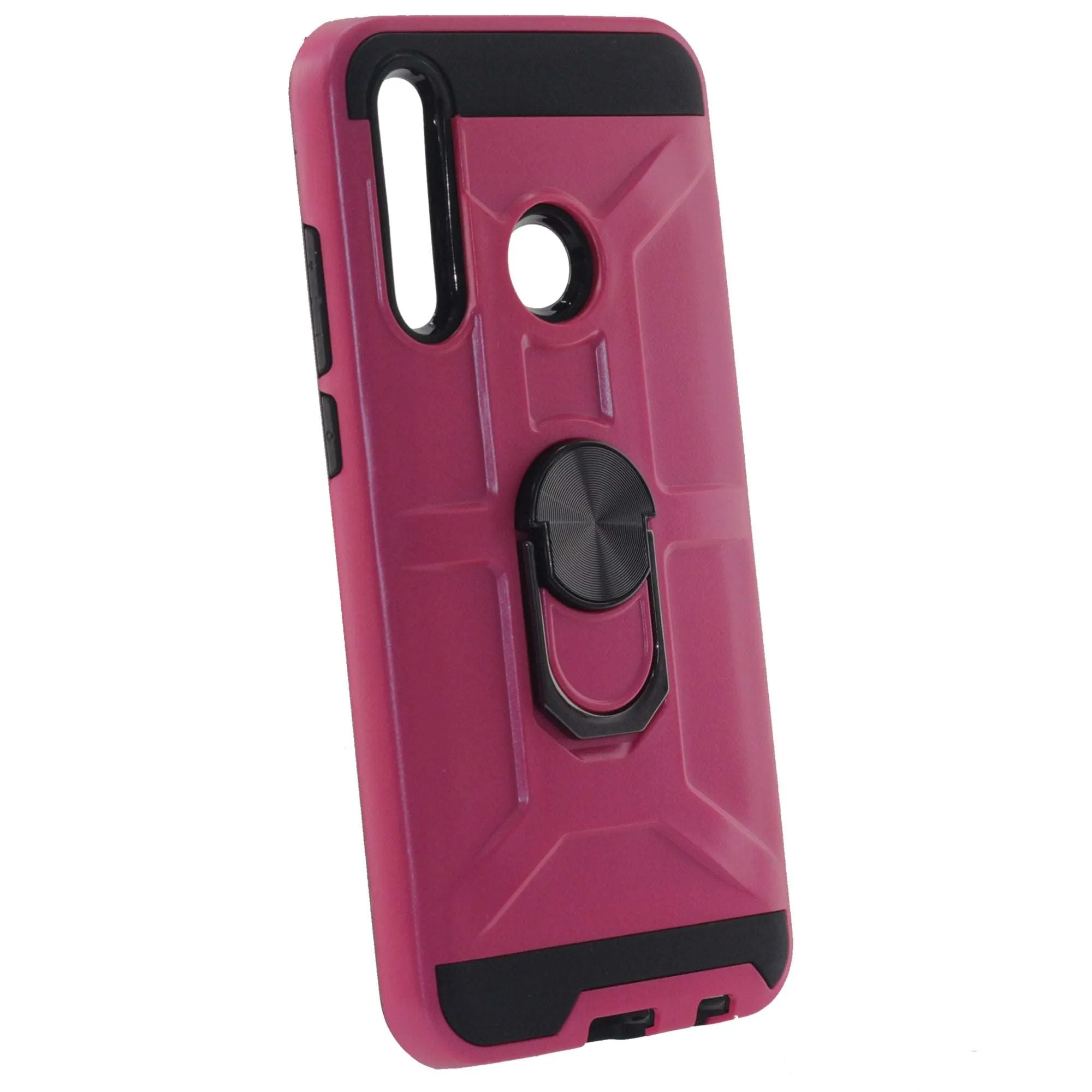 Huawei P Smart 2019, Ring Armor Case, Color Pink.