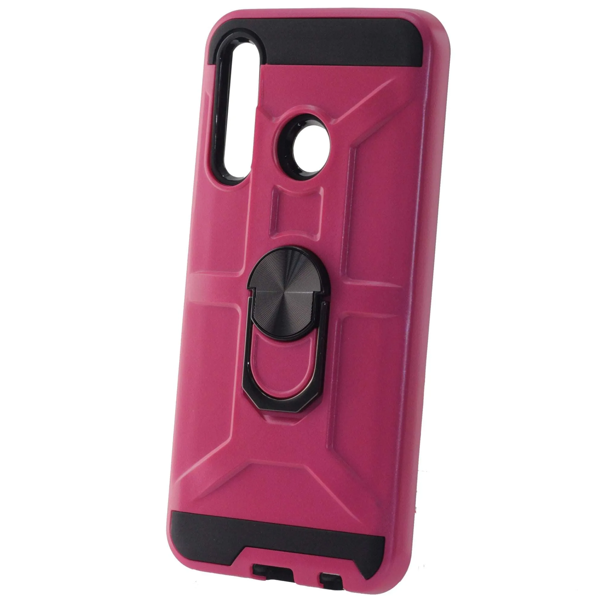 Huawei P Smart 2019, Ring Armor Case, Color Pink.