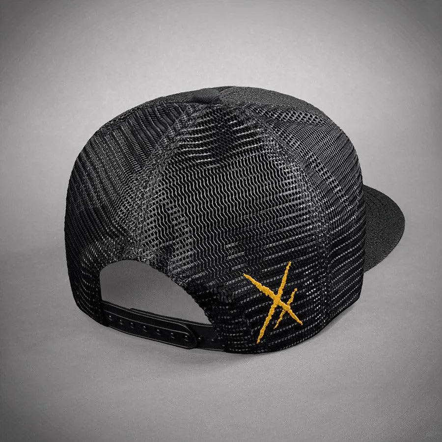 HYRAW Snapback Cap Hostile Gold