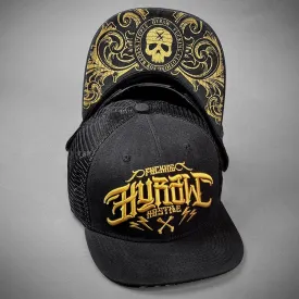 HYRAW Snapback Cap Hostile Gold