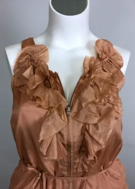 J. Crew Size 14/16 Peach Sleeveless Shirt