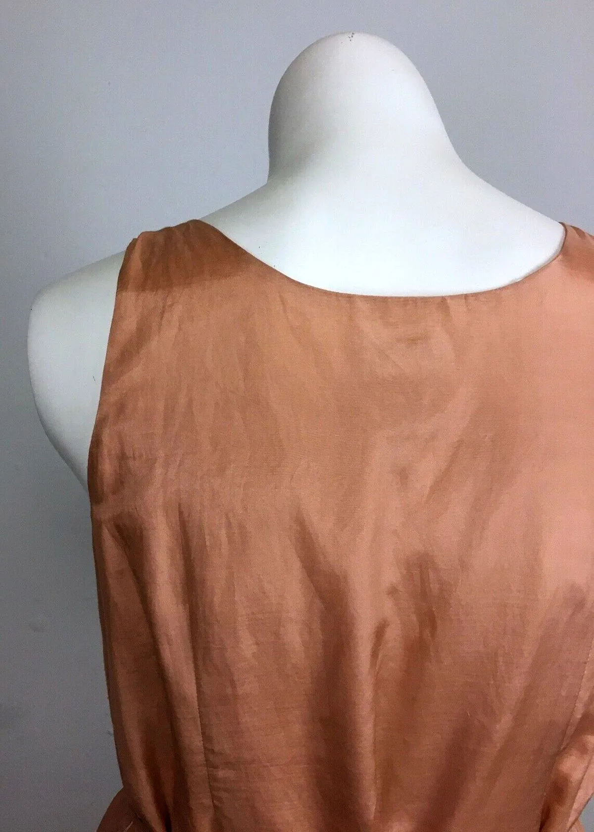 J. Crew Size 14/16 Peach Sleeveless Shirt