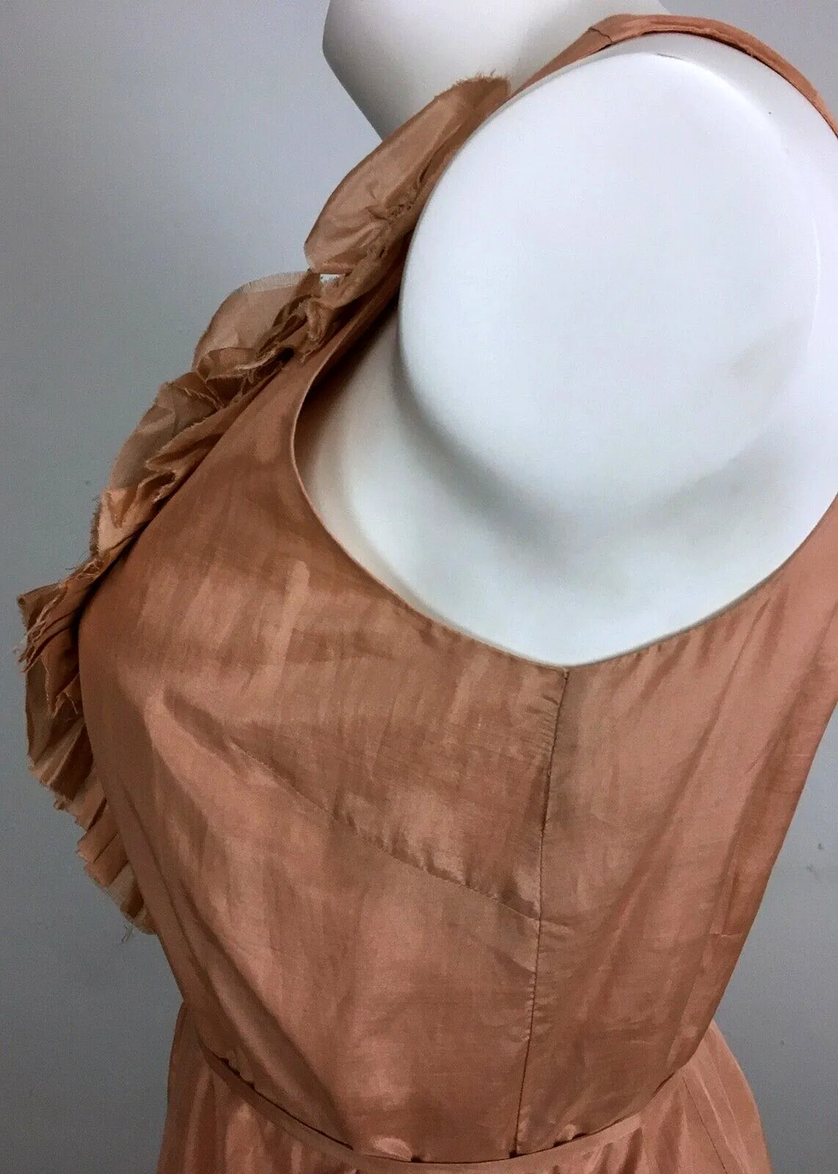 J. Crew Size 14/16 Peach Sleeveless Shirt