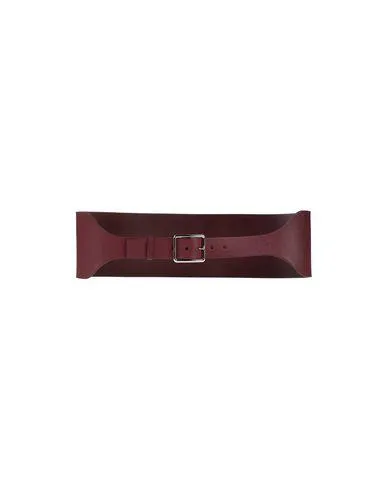 Jil Sander Women Belt Maroon S INT