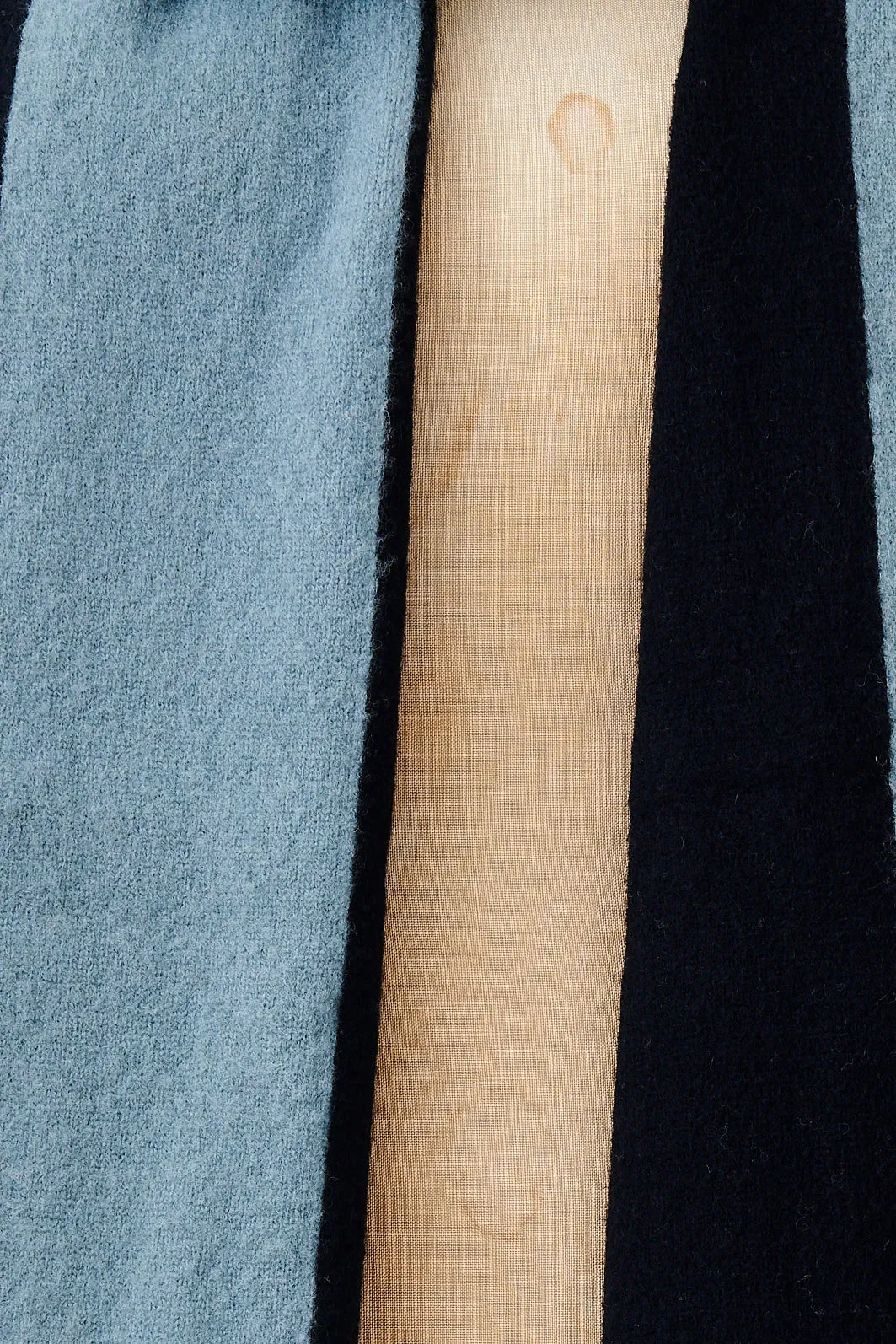 Jo Gordon - Brushed vertical stripe blanket scarf
