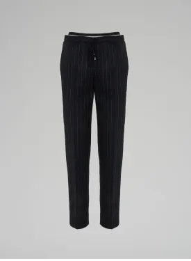 JOGGERS IN LANA E CASHMERE STRETCH