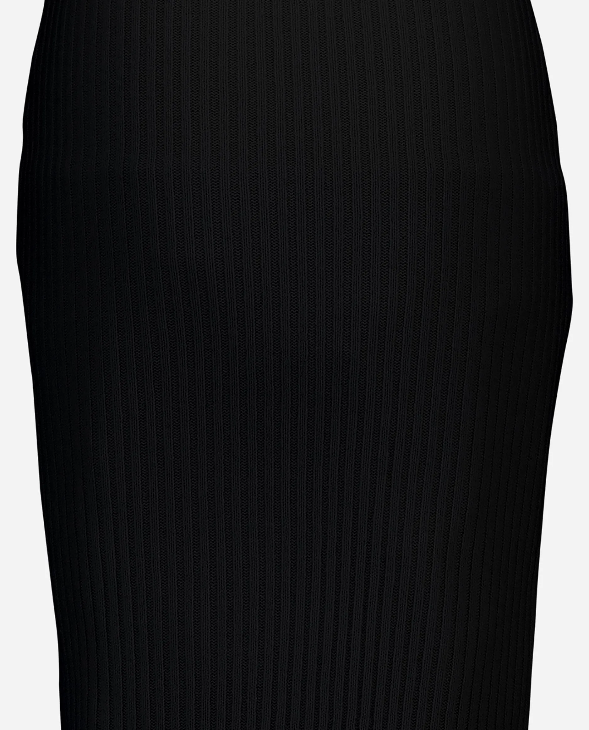 Kleid aus Cashmere-Mischung in Schwarz