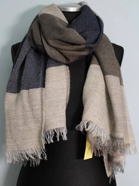 La Fiorentina | Italian Scarf Olive/Navy