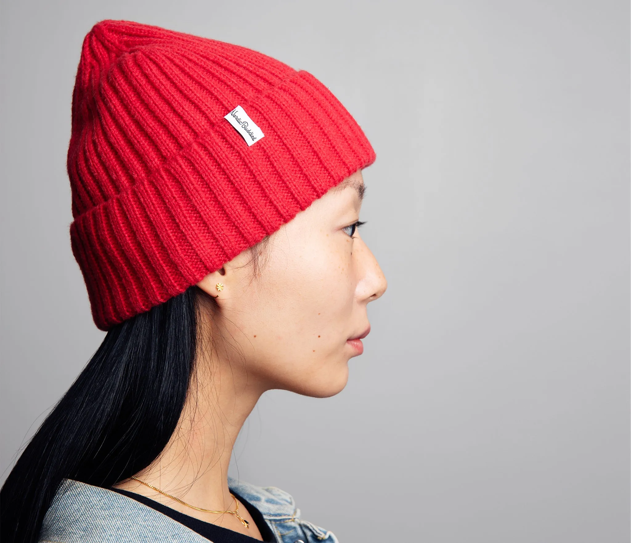 Little My Winter Hat Beanie Adult - Red