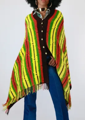 Live: 68 Vintage: Striped Crochet Shawl