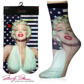 Marilyn Monroe Photoreal Crew 9-11 Mm Stars & Stripe