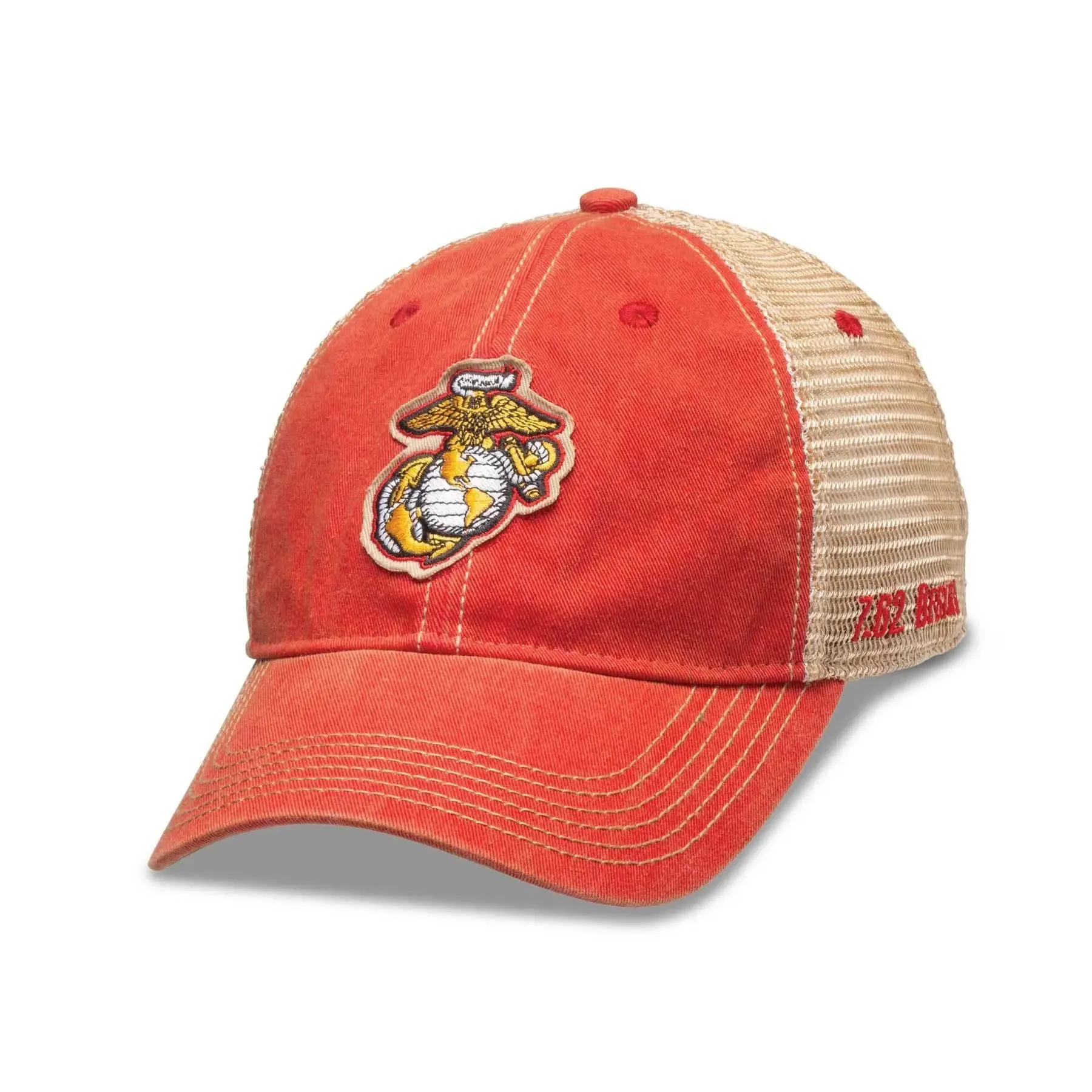 Marines EGA Vintage Red Trucker Hat