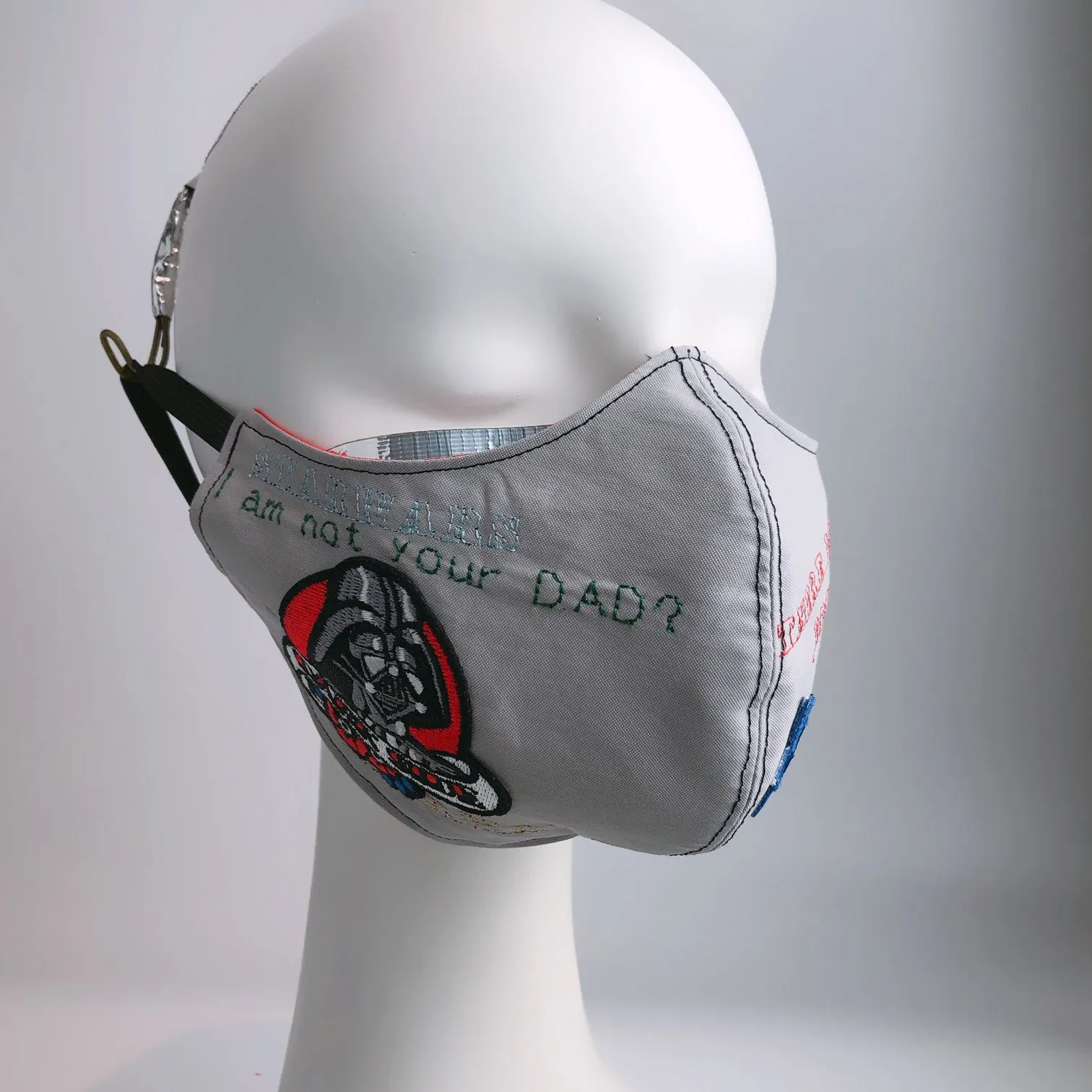 Mask 4 Protect Star Wars Darth Vader Grey Face Mask