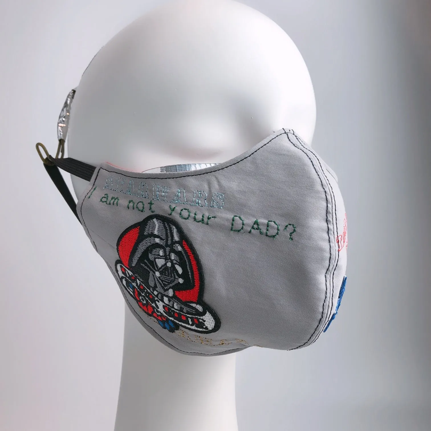 Mask 4 Protect Star Wars Darth Vader Grey Face Mask