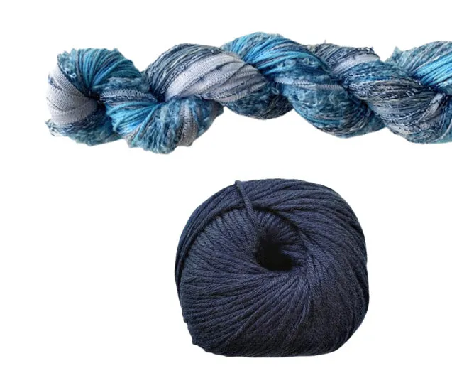 Meehan shawl, knit kit