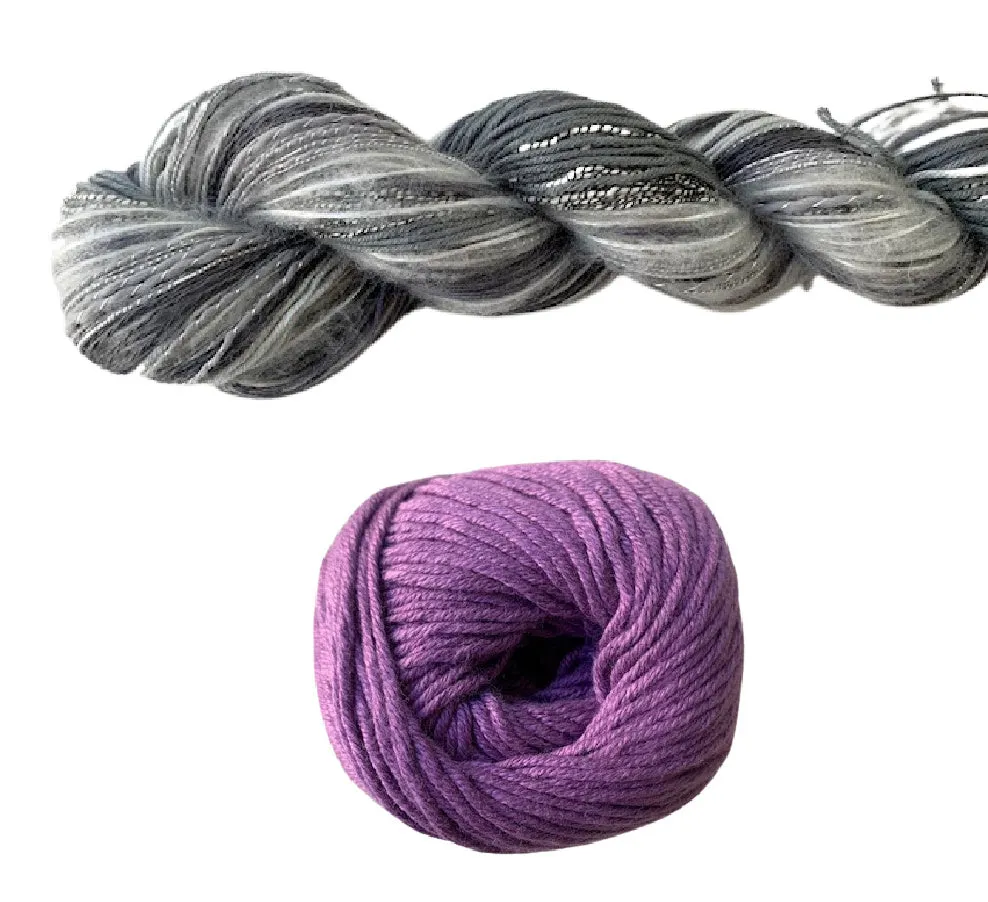 Meehan shawl, knit kit