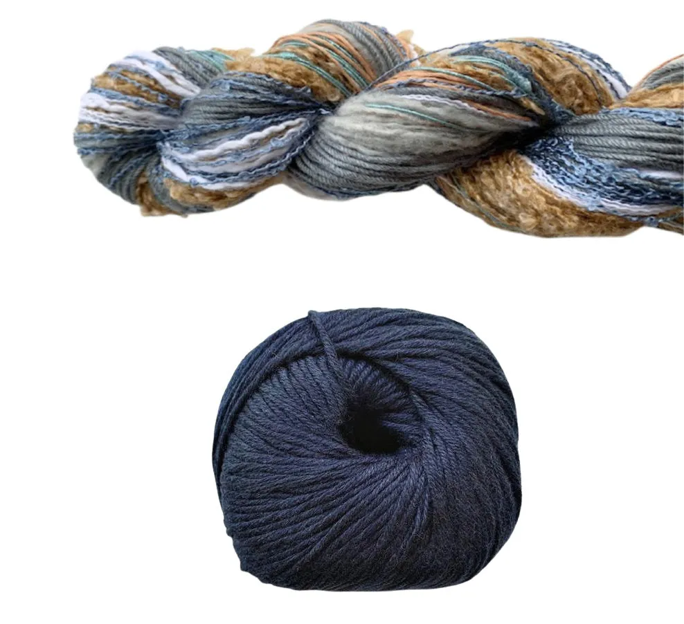 Meehan shawl, knit kit
