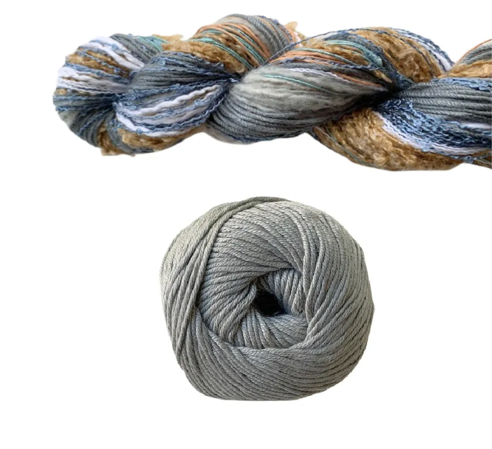 Meehan shawl, knit kit