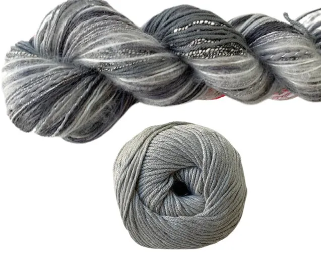 Meehan shawl, knit kit