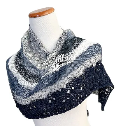 Meehan shawl, knit kit