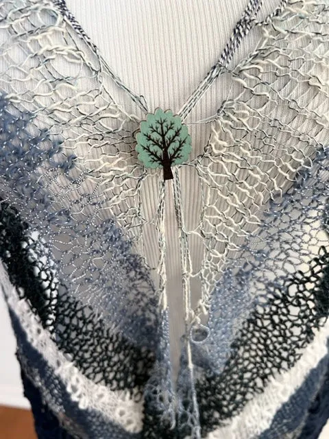 Meehan shawl, knit kit