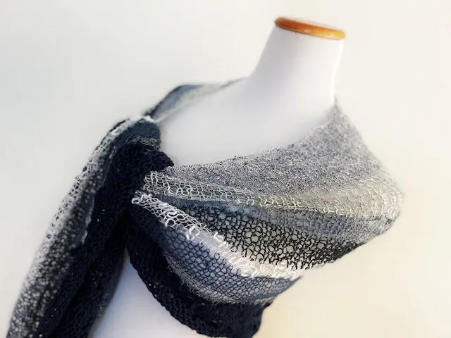Meehan shawl, knit kit