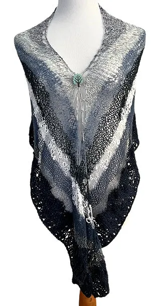 Meehan shawl, knit kit