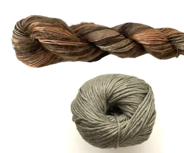 Meehan shawl, knit kit