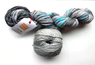 Meehan shawl, knit kit