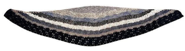 Meehan shawl, knit kit