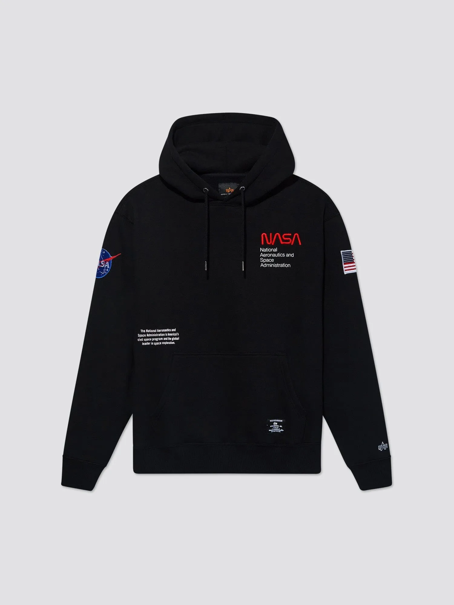 NASA WORM LOGO HOODIE