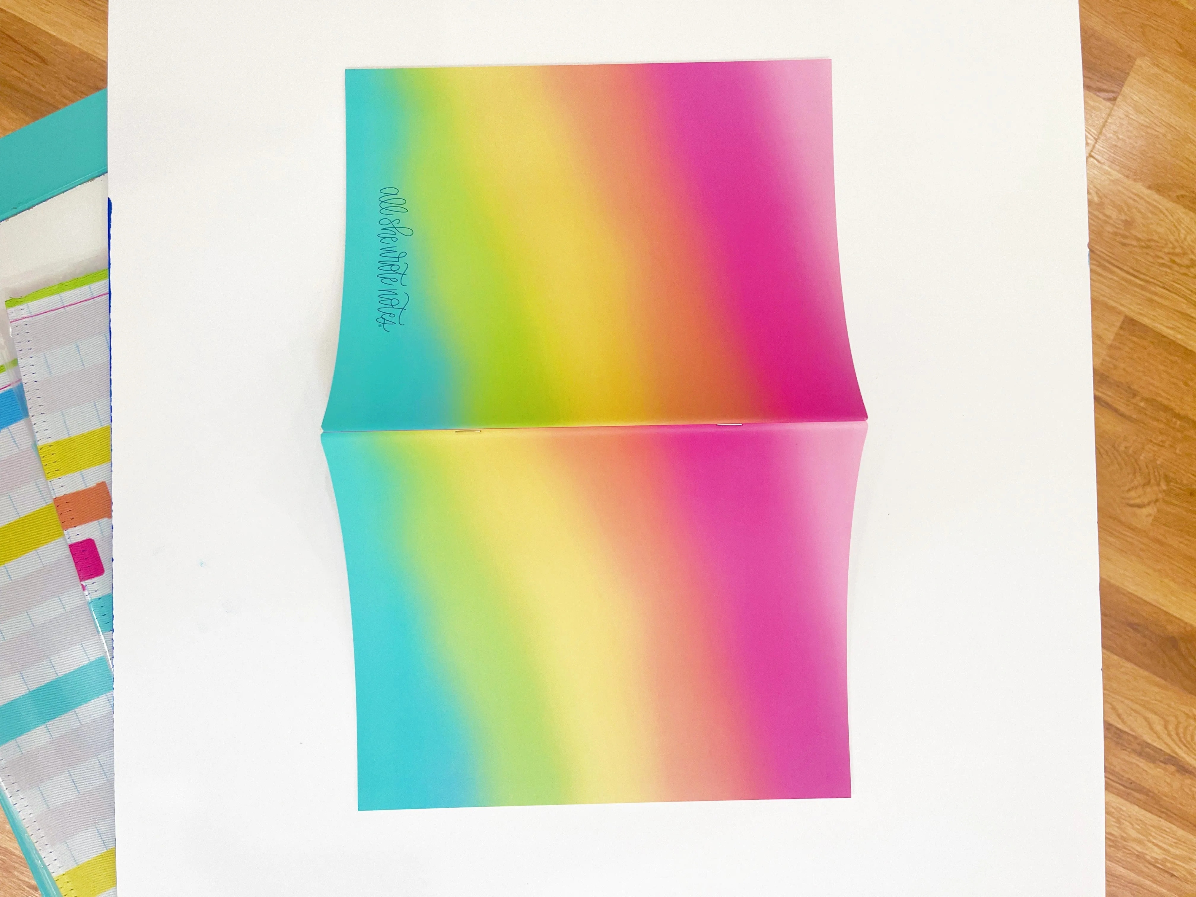 Notebook - Rainbow Skies