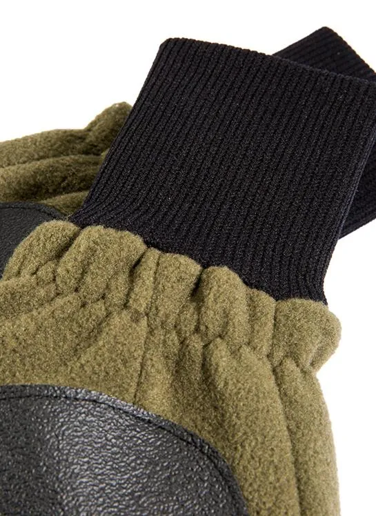 Polar Fleece Lined Hunting Gloves with Mitten Flap