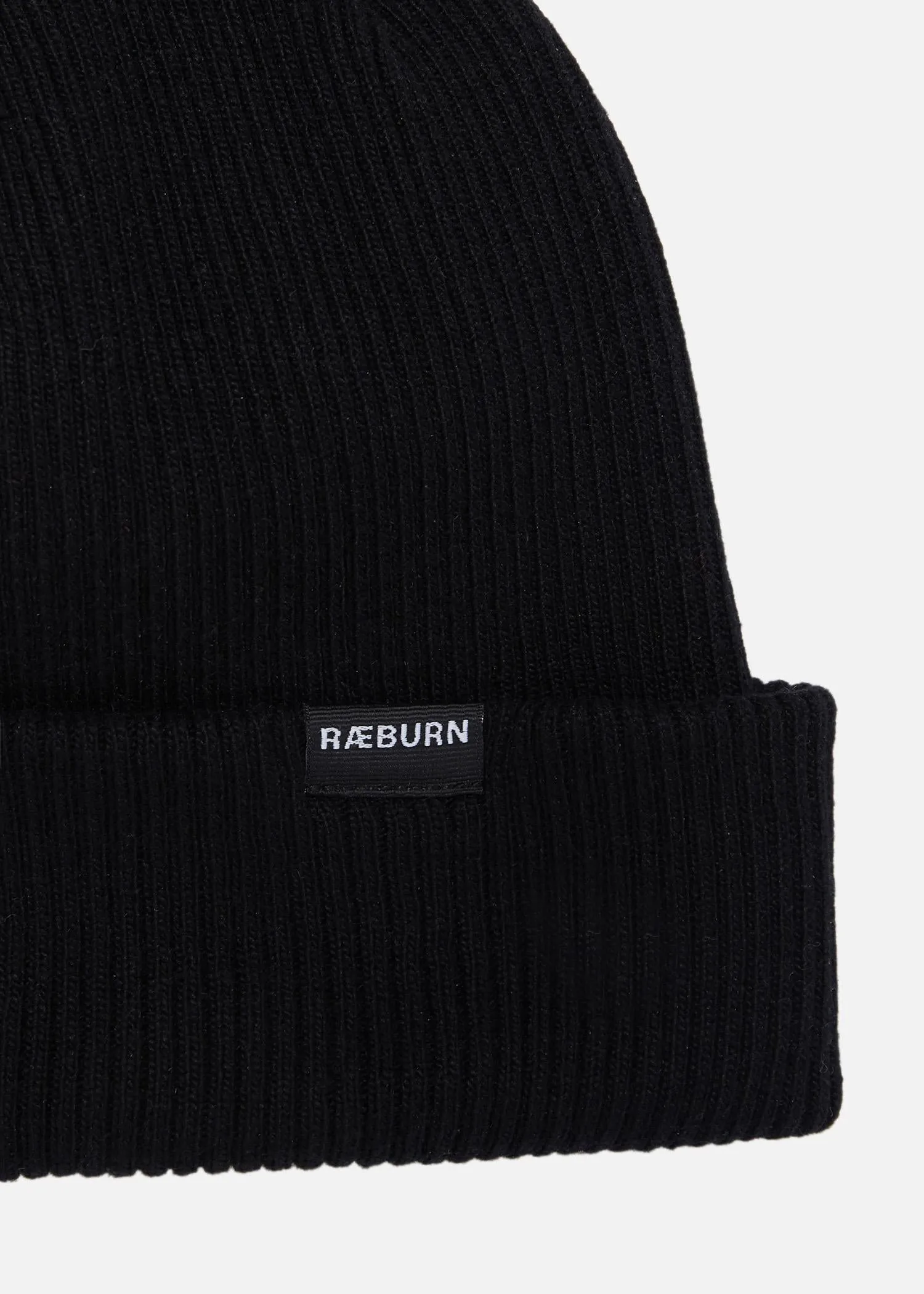 RÆBURN BEANIE BLACK