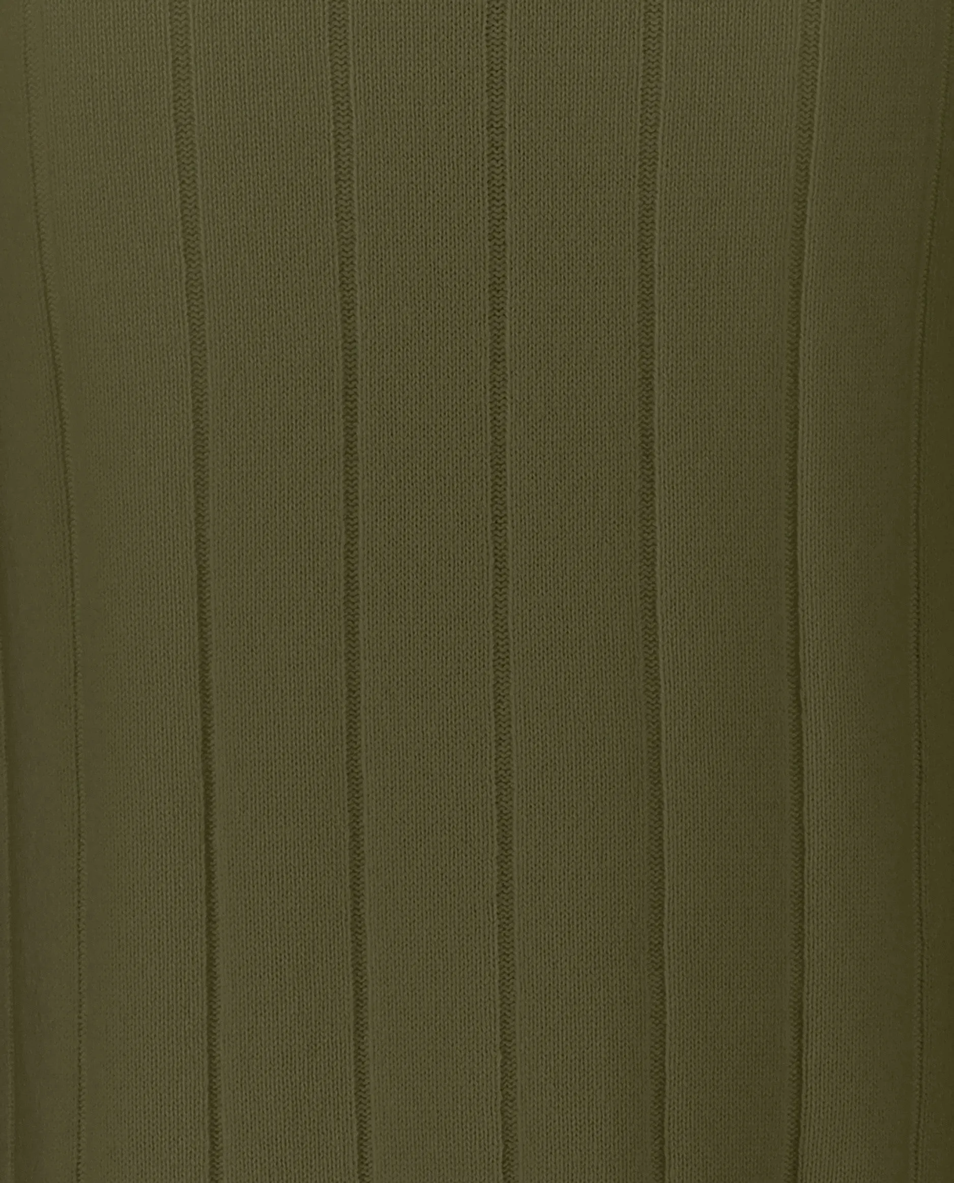 Rock aus Cashmere-Mischung in Khaki