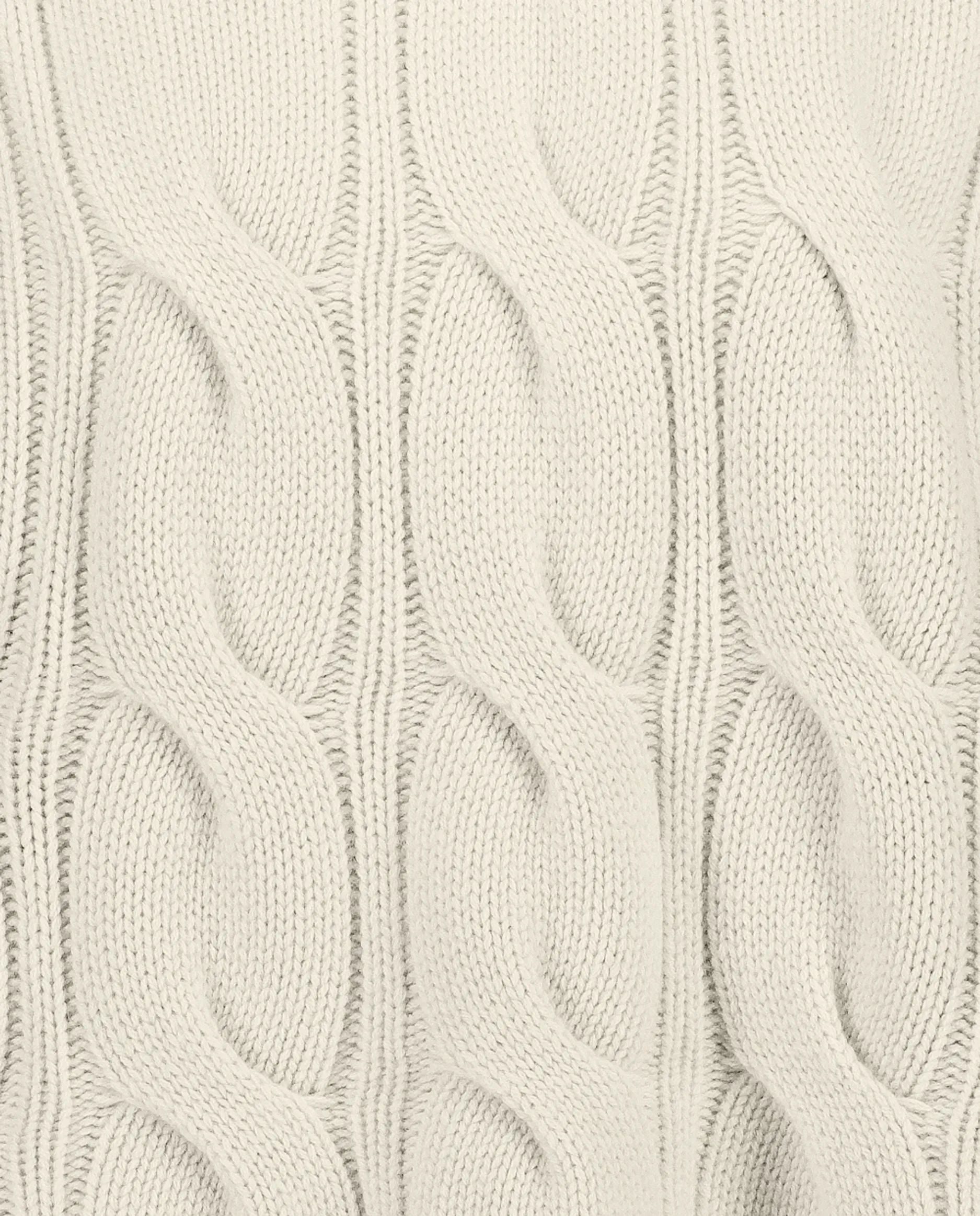 Rolli aus Cashmere-Mischung in Creme