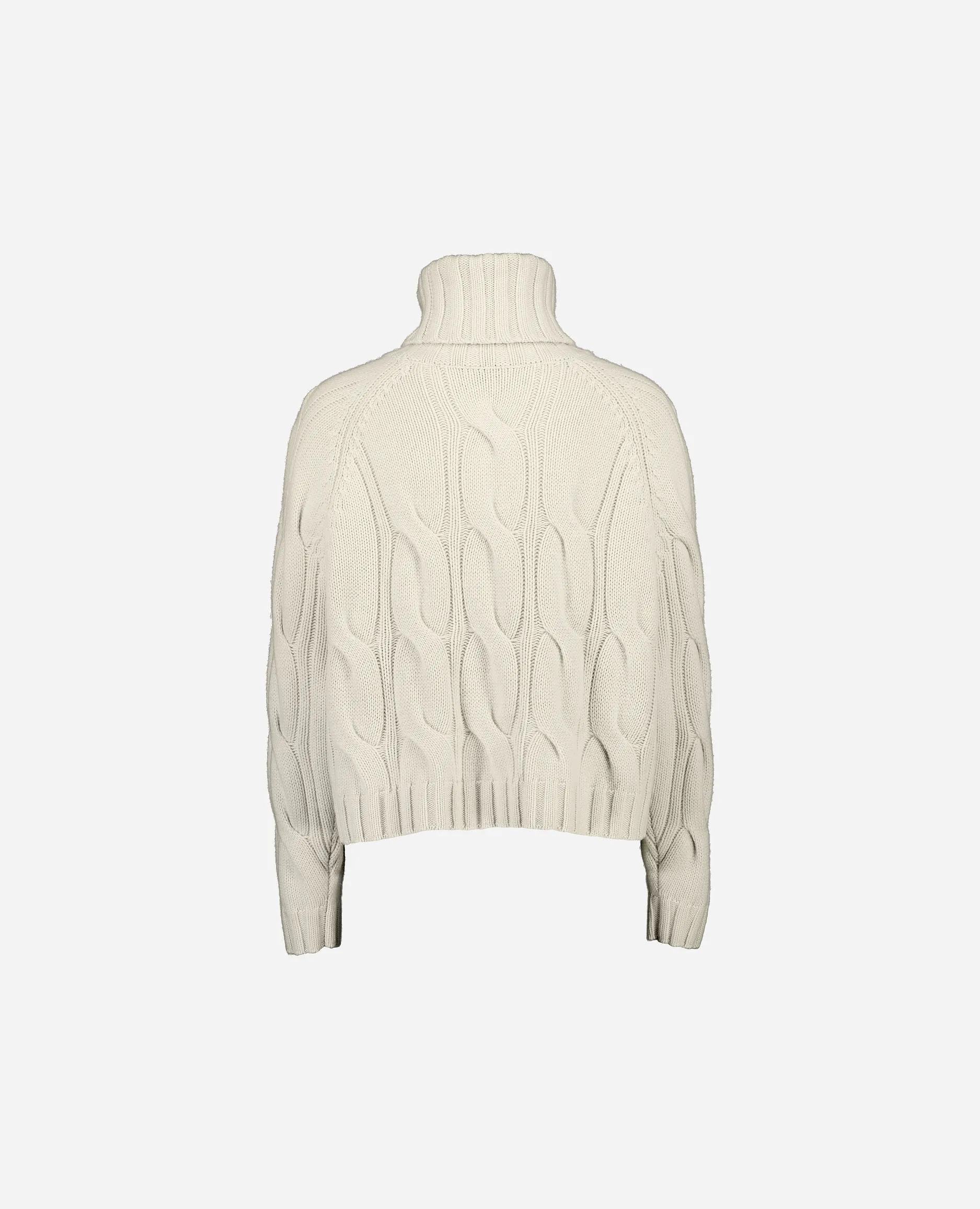 Rolli aus Cashmere-Mischung in Creme