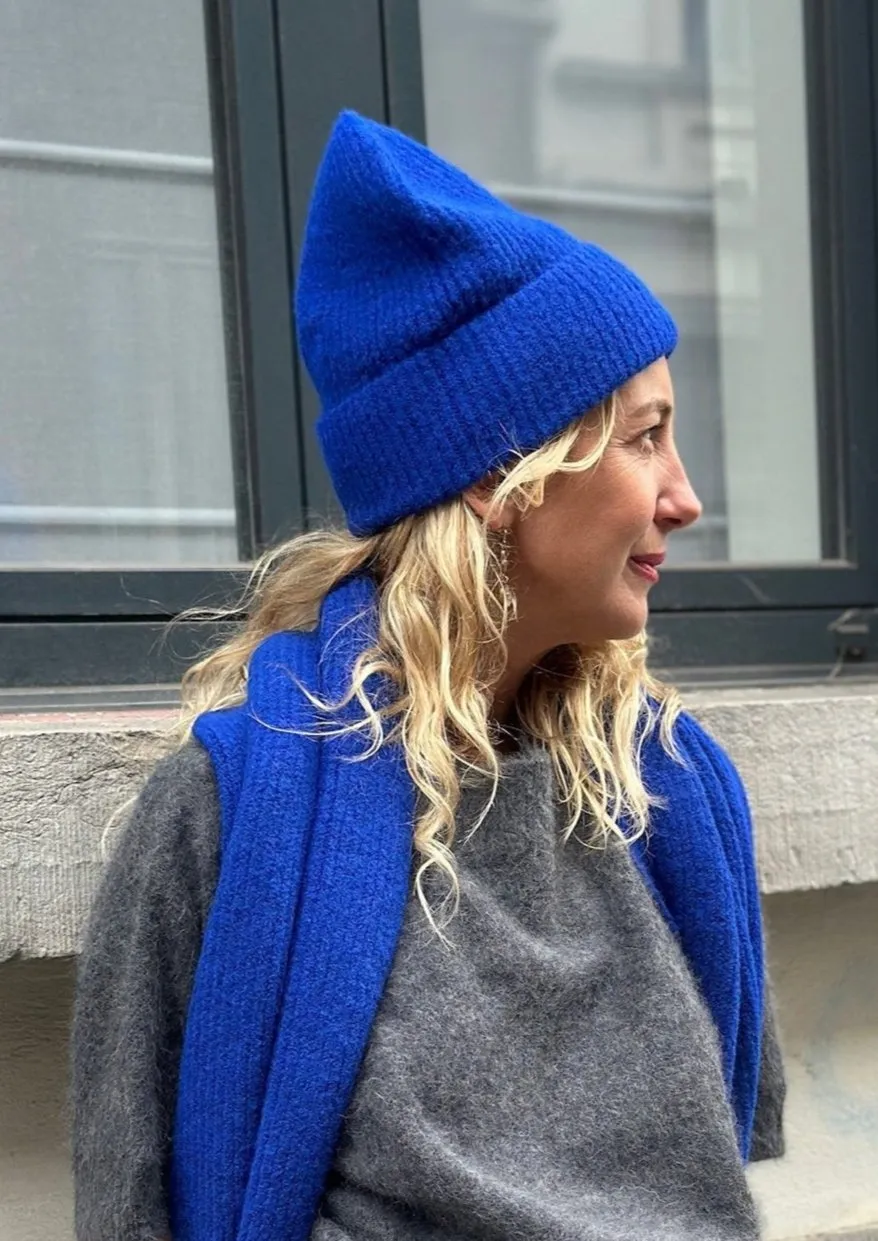 SANELA-M HEVELYN SCARF | REFLEX BLUE