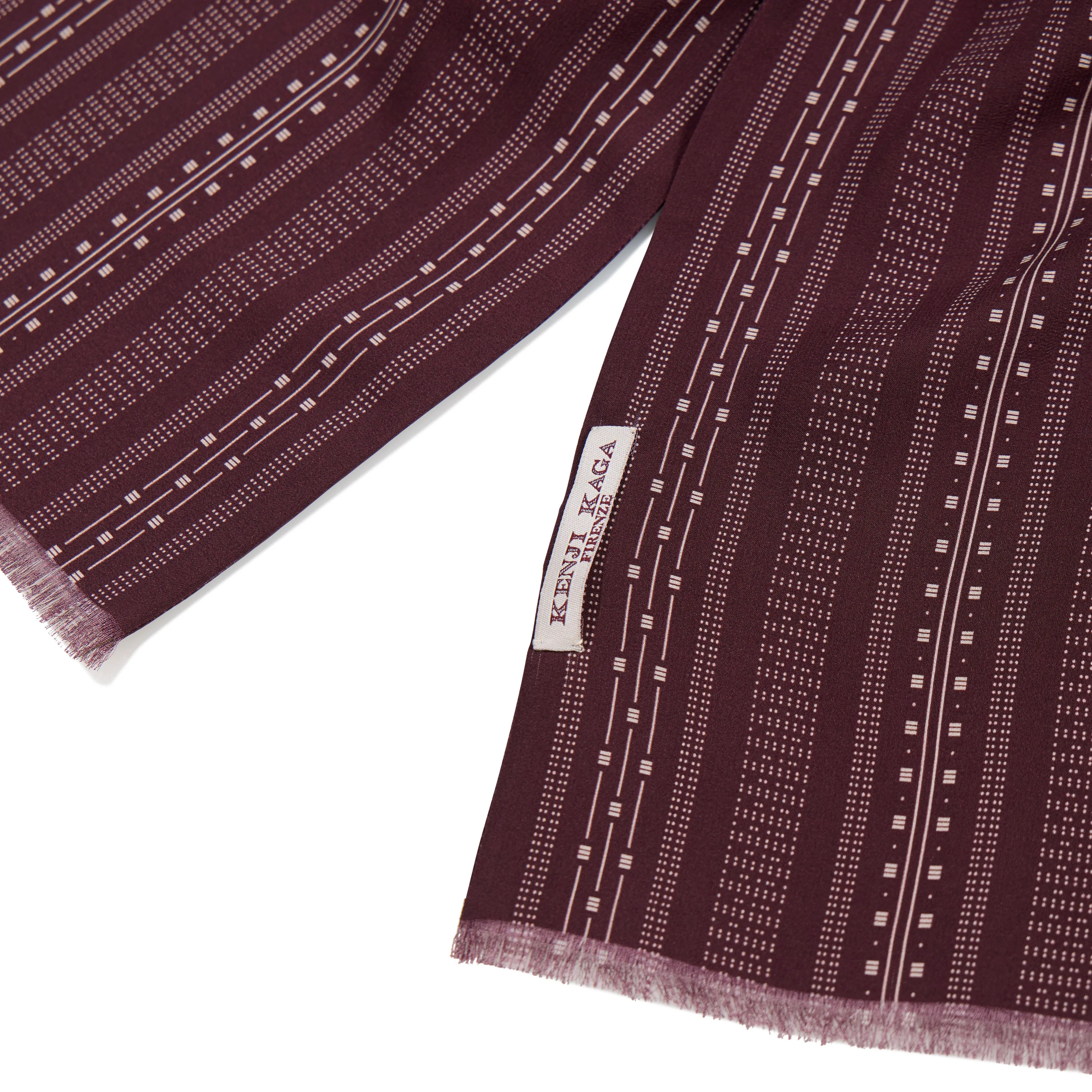 Silk Deco Print Scarf