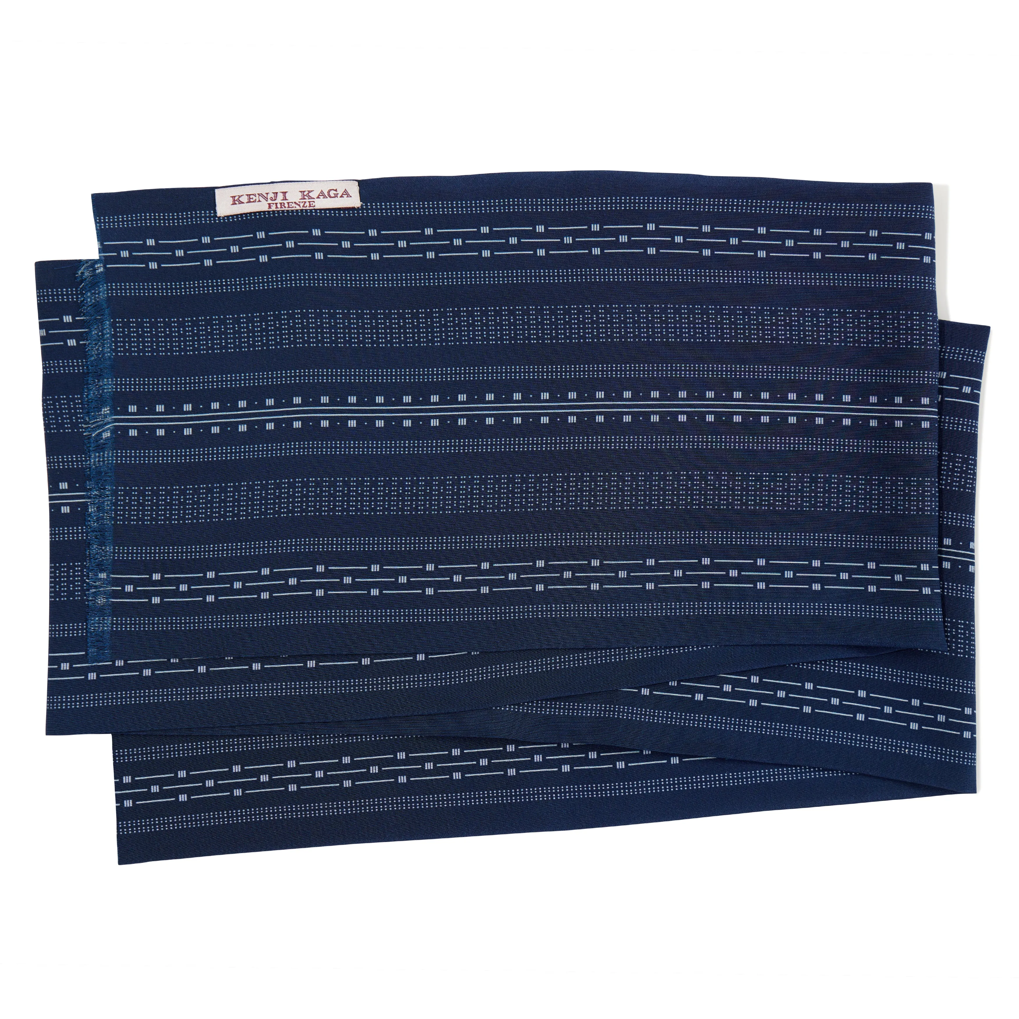 Silk Deco Print Scarf
