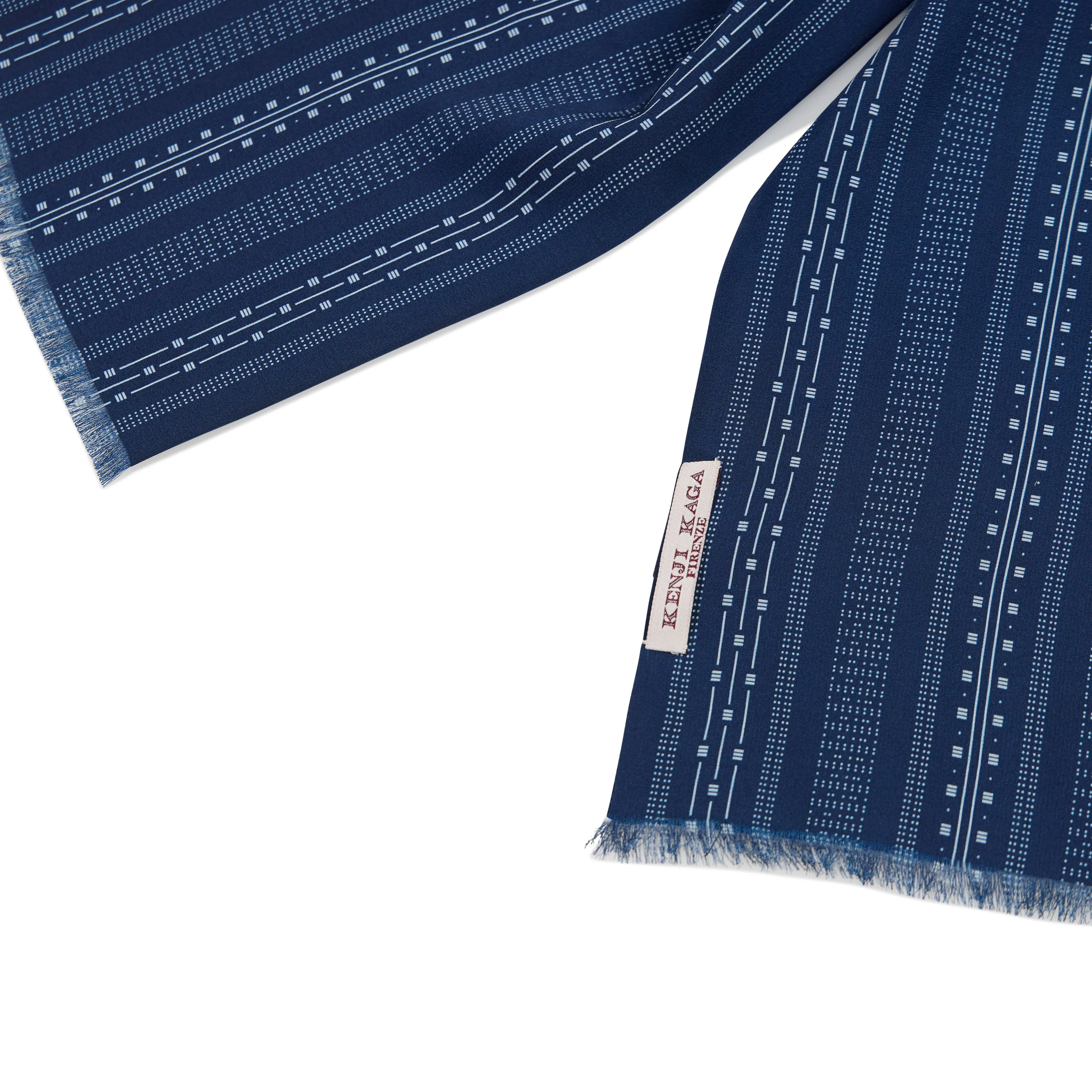 Silk Deco Print Scarf