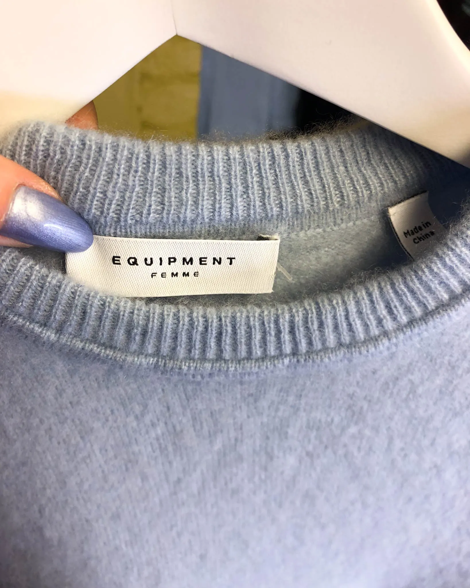 Size L - Equipment Cashmere Jumper