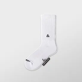 TTS Sock Sticker - White