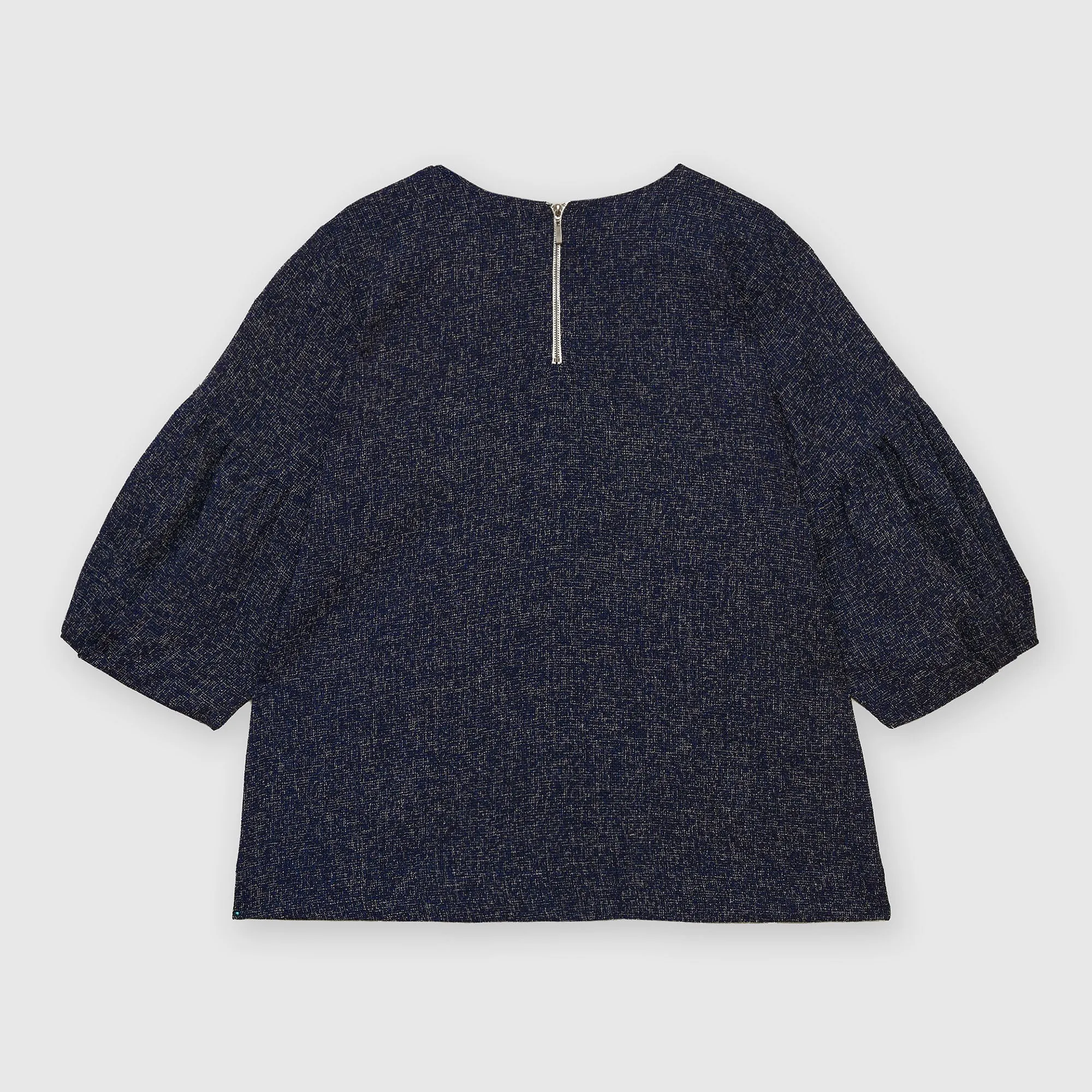 Tweed Boxy Top